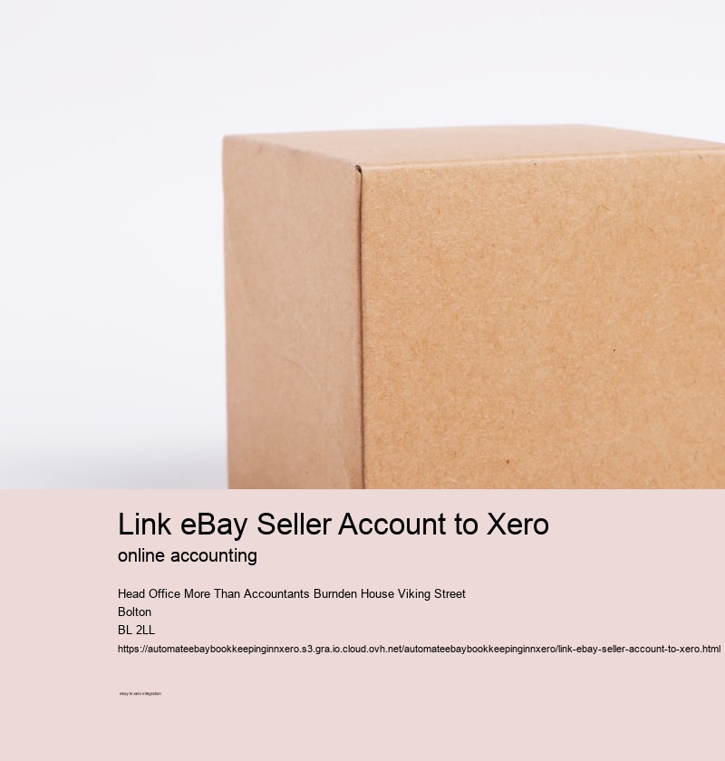 Link eBay Seller Account to Xero